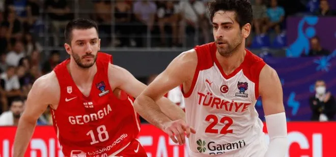 Gürcistan maçında skandal olay! Milli basketbolcu Furkan Korkmaz’a saldırdılar