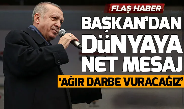 Başkan Erdoğandan Suriye ve S400 açıklaması