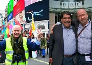 PKK'lı İngiliz Mark Campbell ifşa oldu! Gençleri örgütleyip terör propagandası yapıyor
