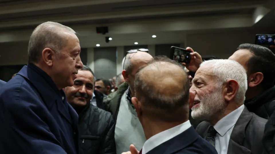 Başkan Erdoğan İstanbul'da minibüs odaları başkanları ve şoförler ile buluştu
