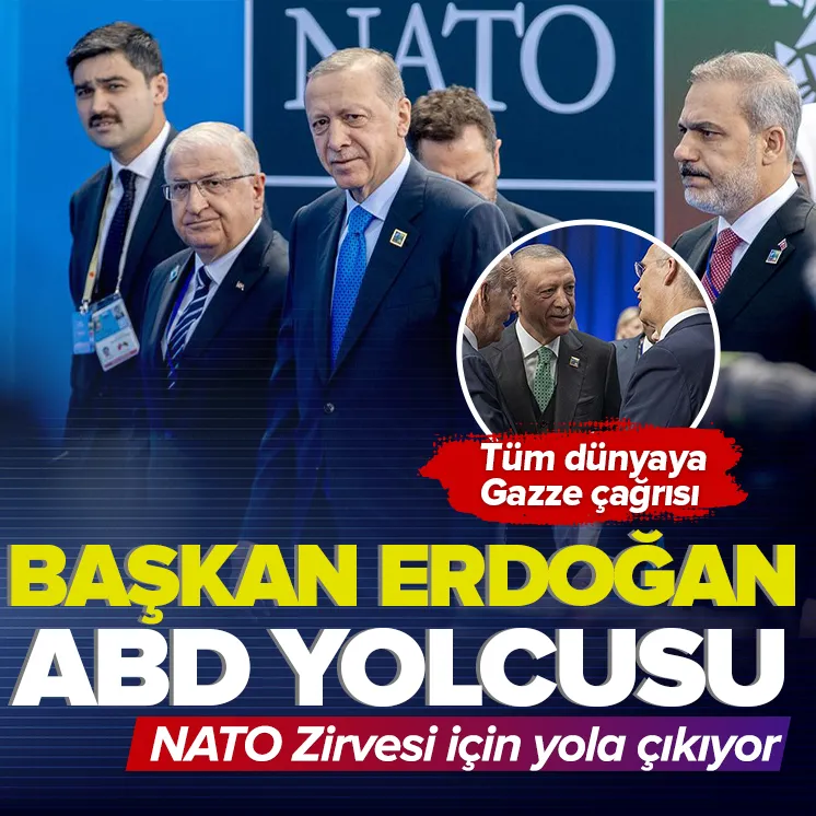 Başkan Erdoğanın sıradaki durağı ABD...