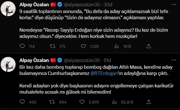 kazanamayacagini-anlayan-muhalefet-mizikciliga-basladi-erdogan-aday-olamaz-algisinda-gercekler-hepsi-birer-bir-1674762182779.jpg Kazanamayacağını anlayan muhalefet 'mızıkçılığa' başladı! "Erdoğan aday olamaz" algısında gerçekler: Hepsi birer birer itiraf etmişti - 8