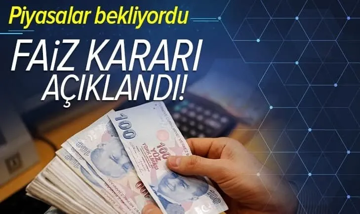 Son dakika: Merkez Bankası faiz kararını açıkladı! Türkiye'nin gözü bu toplantıdaydı! Faizler değişmedi