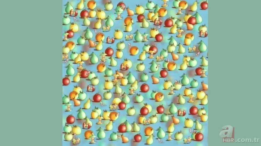 Jilet keskinliğinde gözler! Limonu 5 saniyede bulun: Bu testi geçebilir misiniz? 3