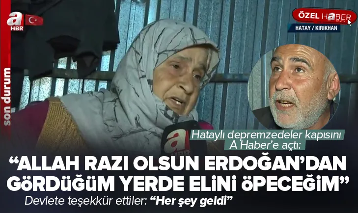 Erdoğan’ı görürsem elini öpeceğim