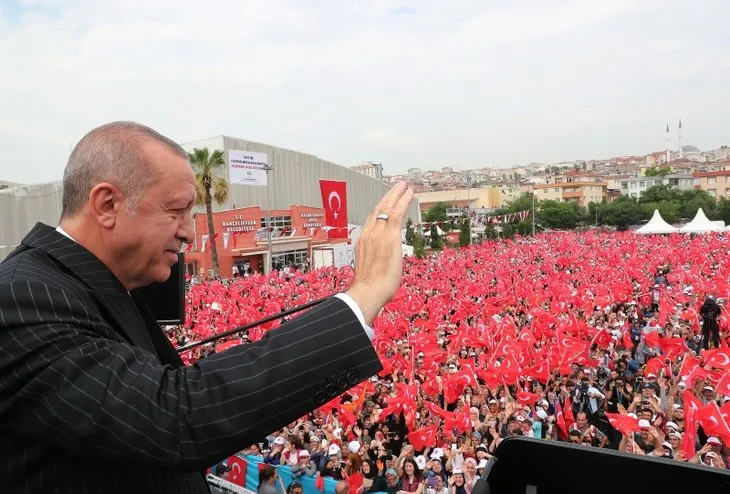 Başkan Erdoğan’a İstanbul’da sevgi seli