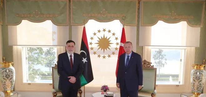 Başkan Erdoğan Libya Başbakanı Fayiz es-Serrac’ı kabul etti