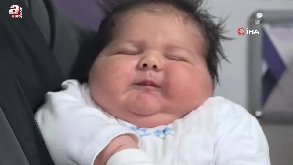 6 kilo 150 gram bebek dünyaya geldi