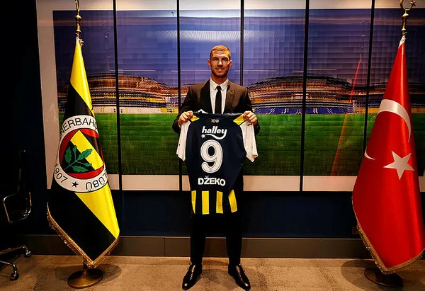 Fenerbahçe Edin Dzeko'yu resmen renklerine bağladı - 9