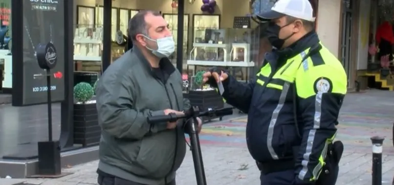 İstanbul’da elektrikli scooter denetimi! Kurallara uymayanlara ceza
