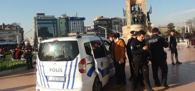 Taksim’de skandal taciz iddiası! Gözaltına alındı