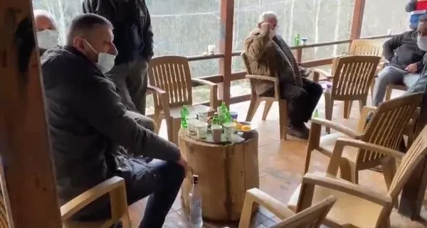 CHP’li başkan Şahin Çervatoğlu ve ekibinden yayla evinde alkollü yılbaşı partisi! Skandal fotoğraflar... - 2