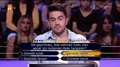 Kim Milyoner Olmak İster 12 Ocak özel bölümü soru ve cevapları