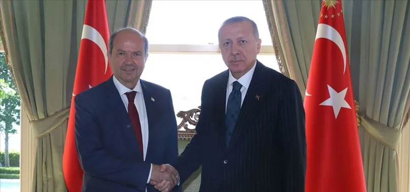 KKTC Başbakanı Ersin Tatar, Başkan Erdoğan’a telefonla taziyelerini iletti
