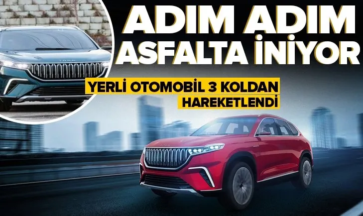 TOGG adım adım asfalta iniyor! 3 koldan testler hız kazandı
