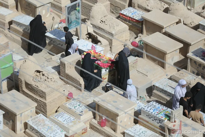 Dünyanın en büyük mezarlığı! Kurban Bayramı'nda böyle görüntülendi 24