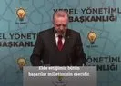 Başkan Erdoğandan Biz yola milletimize hizmet aşkıyla çıktık mesajı