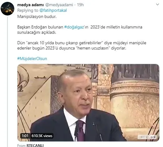 FOX'un spikeri Fatih Portakal'dan Türkiye'nin doğal gaz keşfi için gönülsüz paylaşım! Tepki yağdı... - 2