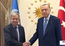 Başkan Erdoğan Guterres ile görüştü