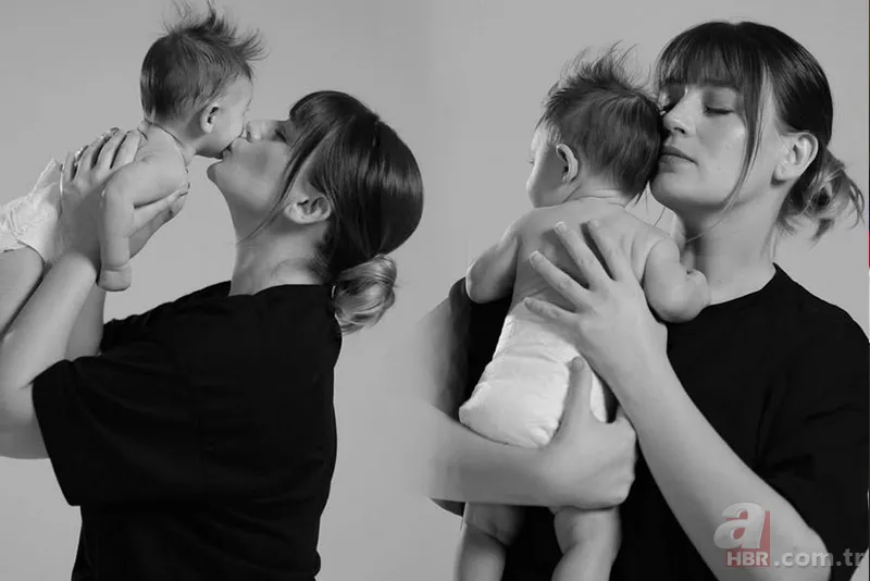 Gizem Karaca'nın minik kızı Yaz'ı gören hayran kaldı! 1