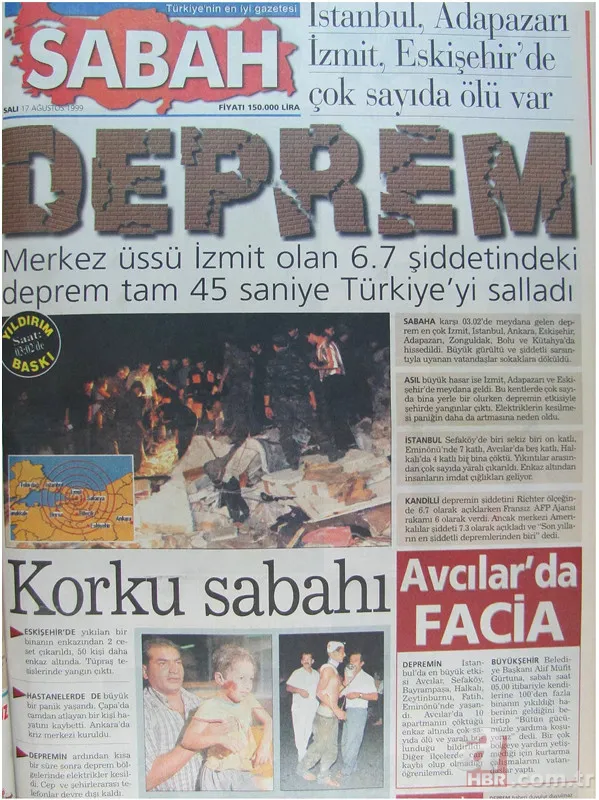 17 ağustos depremi kaç şiddetinde oldu? 1999 depremi saat kaçta meydana geldi? Kaç saniye sürdü? Merkez üssü neresiydi? 7