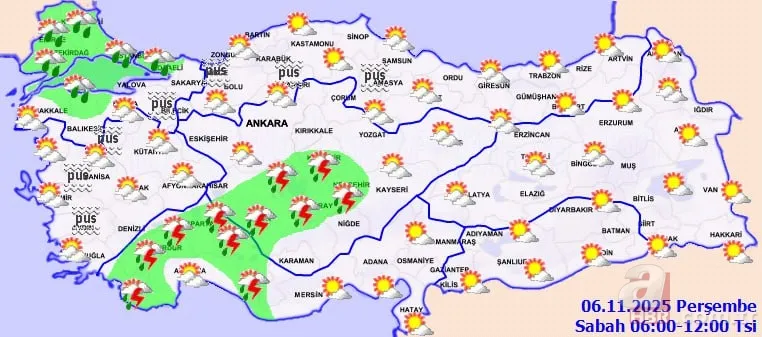 Karakış yaklaşıyor: Zayıf La Nina etkisi Türkiye'yi sardı! Sağanak ve soğuk hava etkisi donduruyor! İşte il il beklenen hava durumu 11