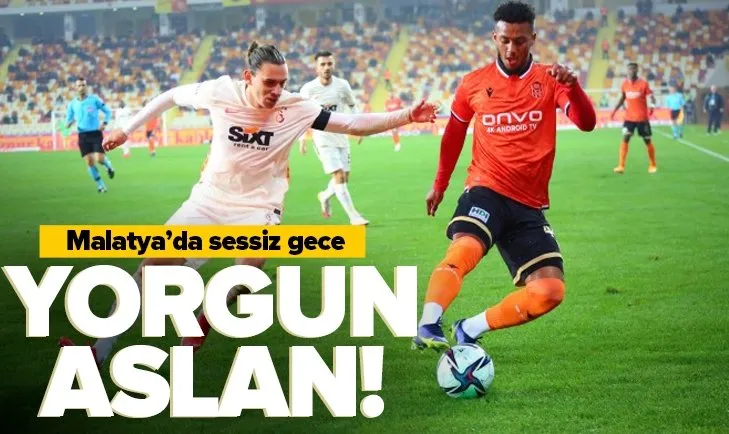 Yorgun Aslan! Yeni Malatya 0-0 Galatasaray maç sonucu ÖZET - Süper Lig 14. hafta puan durumu