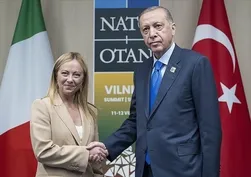 Başkan Erdoğan İtalya Başbakanı Meloni ile görüştü