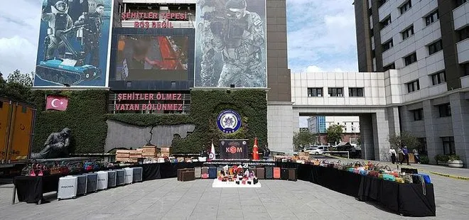 İstanbul'da kaçakçılık operasyonu! 10 binden fazla gözlük, saat ve çanta ele geçirildi