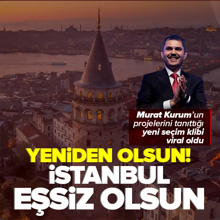 İstanbul eşsiz olsun #Yenidenolsun!