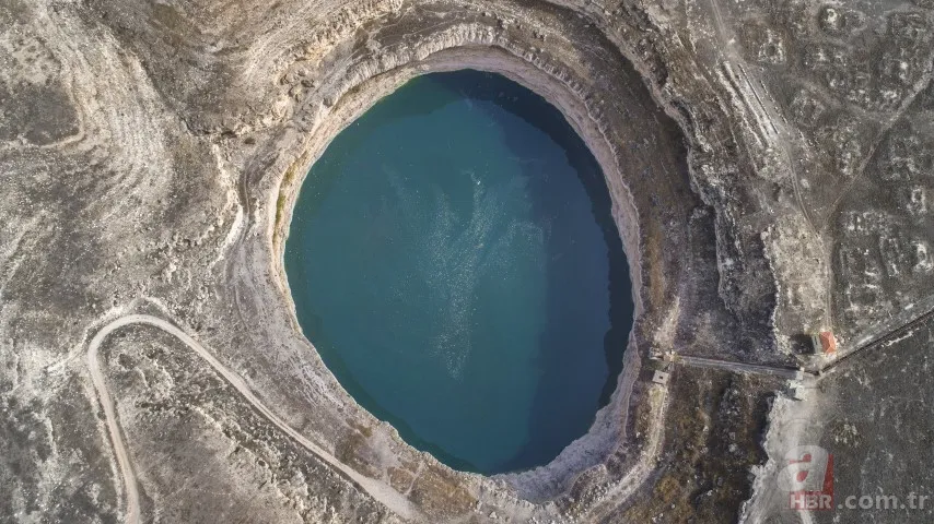 Turistlerin ilgisini çeken Obruk Gölü, turizme kazandırılmayı bekliyor 1