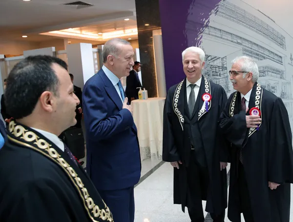 Son dakika: Başkan Erdoğan'dan Anayasa Mahkemesinin 60. Kuruluş Yıl Dönümü Töreni'ne katıldı - 1