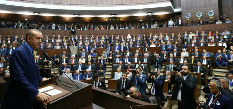 Erdoğan'dan AK Parti Grubu'nda önemli mesajlar
