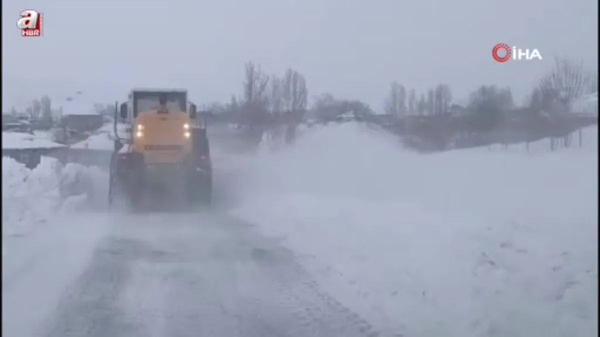 Muş'ta 264 köy yolu ulaşıma açıldı