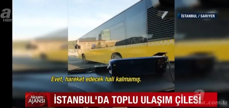 Vatandaşın İETT çilesi! İşte yolda kalan otobüsler... 5
