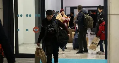 Gazze'den tahliye edilen Türkiye ve KKTC vatandaşları İstanbul'a geldi