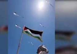 Gazzeli çocukların uçurtması katil İsrail’i korkuttu! Terör rejiminden bombardıman tehdidi