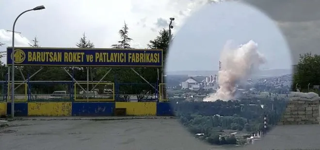 Ankara’da barut fabrikasında patlama! Ölü ve yaralılar var