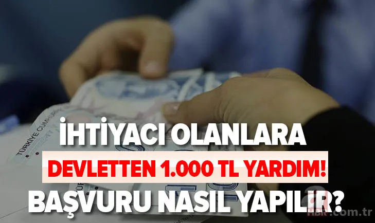 İhtiyacı olan herkese devletten 1.000 TL! e-Devlet pandemi sosyal destek başvurusu nasıl yapılır? 1