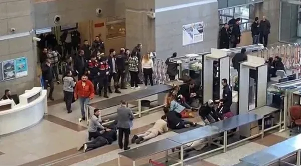 Çağlayan Adliyesi’nde terör saldırısı girişimi! Ölü ve yaralılar var! İşte teröristlerin öldürüldüğü an...