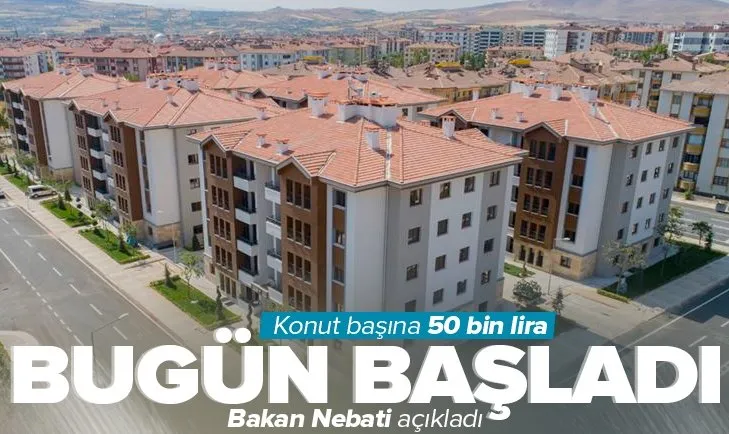 Son dakika: Hazine ve Maliye Bakanı Nebati: Isı Yalıtım Projesi’nin bugün başladı! Konut başına 50 bin lira