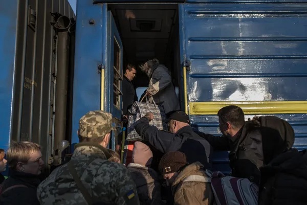 Son dakika: Rus birlikleri Kramatorsk kentinde bulunan tren istasyonunu roketlerle vurdu