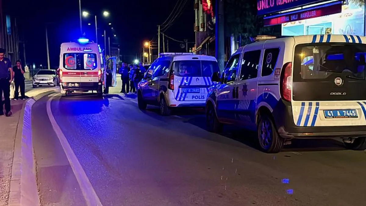 Kocaeli'de silahlar konuştu! 1 ölü 4 yaralı