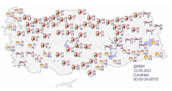 SON DAKİKA | Meteoroloji uyardı! Türkiye geneli için flaş açıklama | Yarın İstanbul İzmir ve Ankara'da hava nasıl olacak? - 4