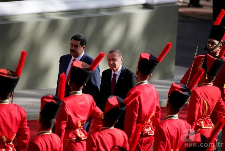 Maduro, Başkan Erdoğan’ı böyle karşıladı