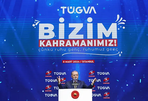 Başkan Erdoğan TÜGVA Gençlik Buluşmasında önemli açıklamalarda bulundu: İsrail yönetimi hırsız ve katildir!