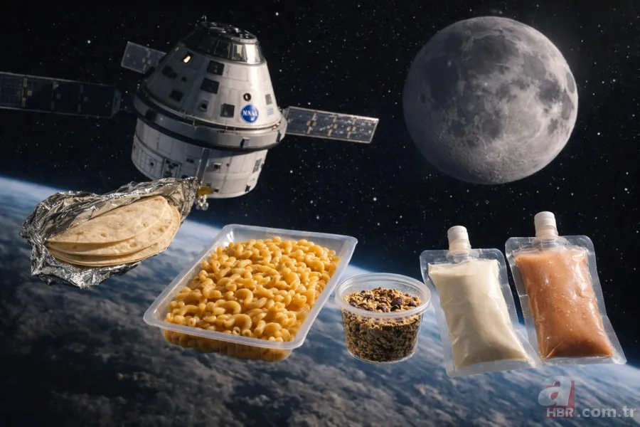 Astronotların uzay menüsü belli oldu! Biftekten peynirli makarnaya… 7
