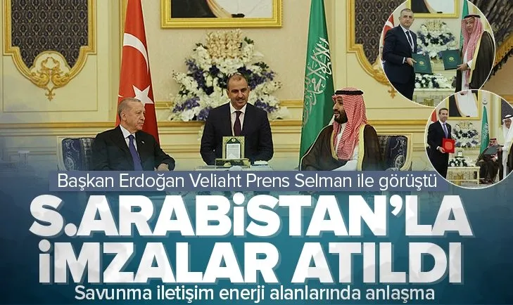 Başkan Erdoğan ilk durağı Suudi Arabistan’da