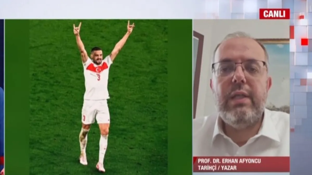 'Bozkurt' neyi temsil ediyor? Demiral'a soruşturma sportif mi yoksa siyasi mi? Tarihçi Erhan Afyoncu A Haber'de anlattı: Önümüzdeki maçta hakem faciası yolda!