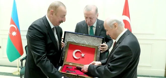 MHP Lideri Devlet Bahçeli İlham Aliyev’i telefonla arayarak tebrik etti